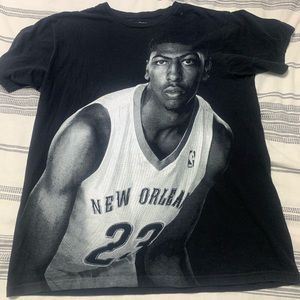Adidas NBA New Orleans Pelicans #23 Anthony Davis T-Shirt